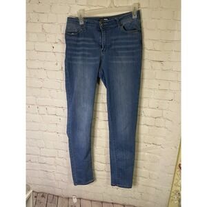 Fashion Nova Jeans  9 Womens Juniors Size Blue Denim Skinny Leg High Rise Casual